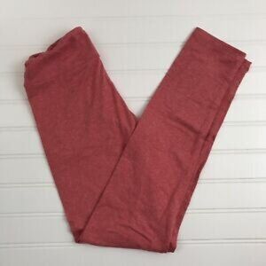 NWT LulaRoe OS Leggings Solid Heather Coral Women’s One Size New LLR